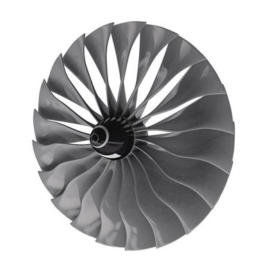 پره های توربین موتور هواپیما